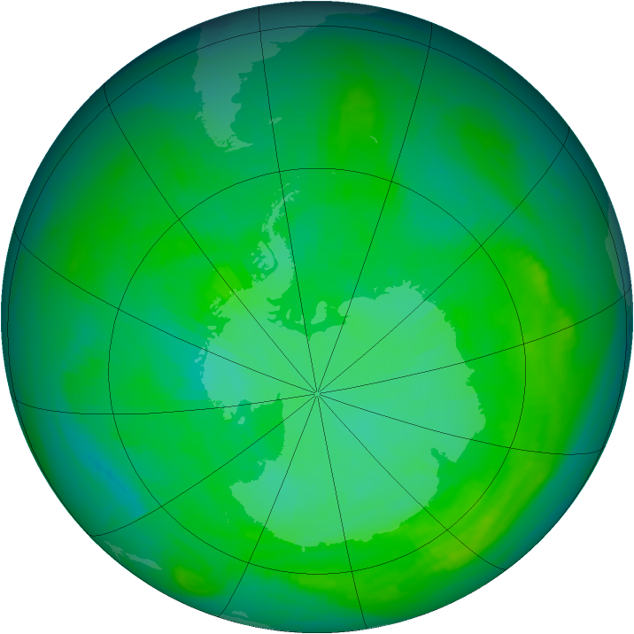 Ozone Map 1979-12-26
